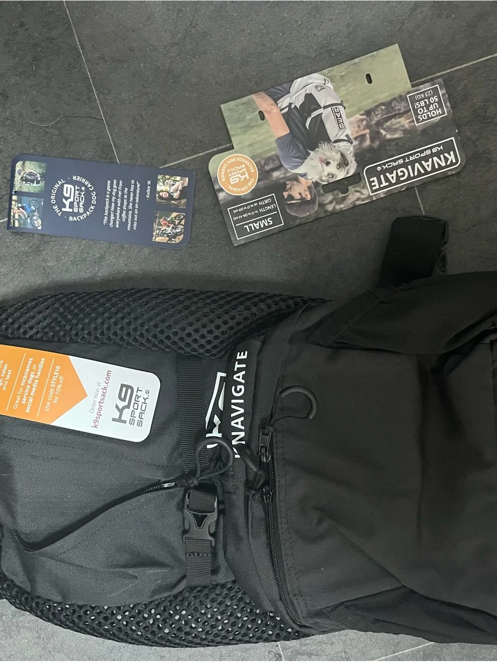 K9 Sport Sack Knavigate